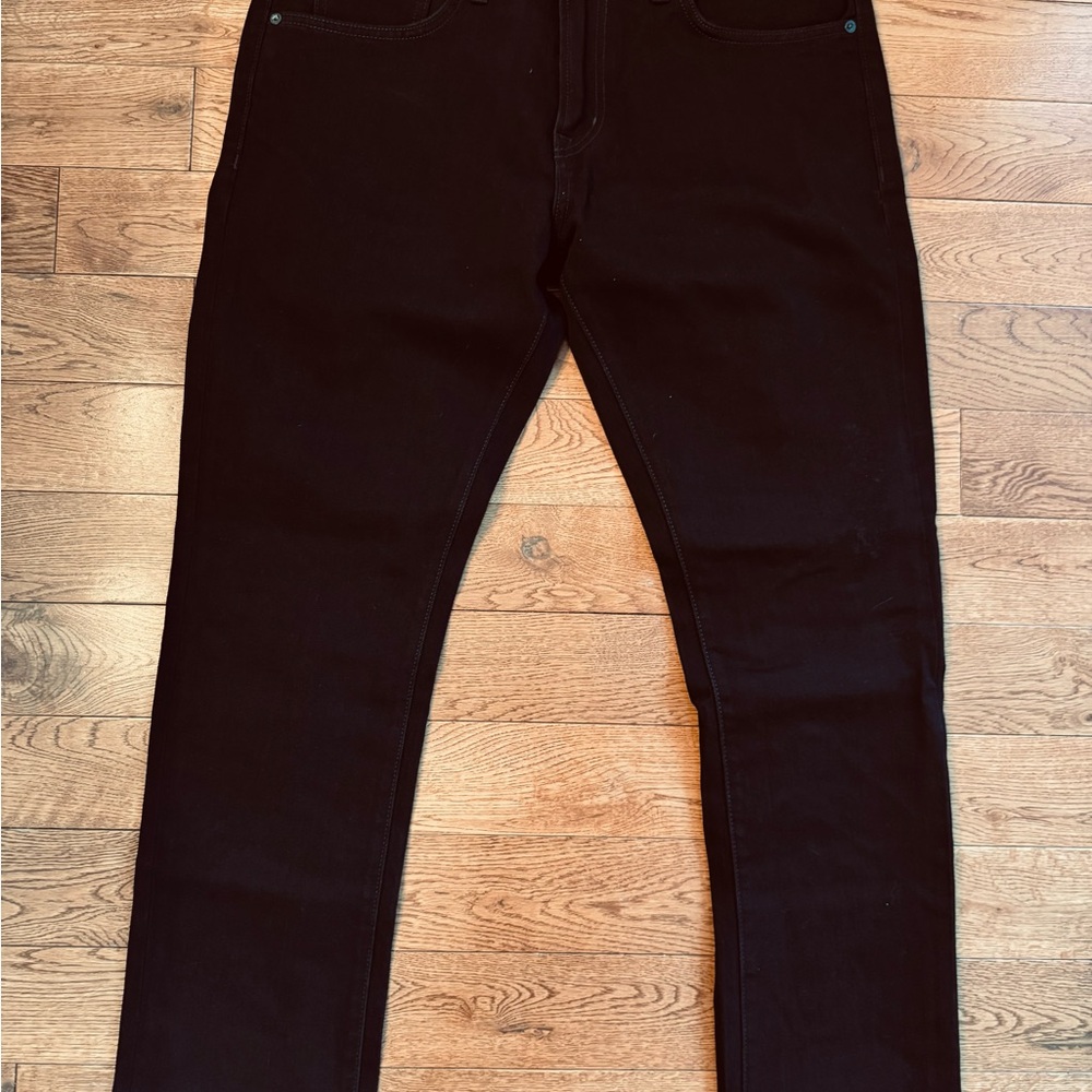 Old Navy Men's Dark Black Skinny Jeans